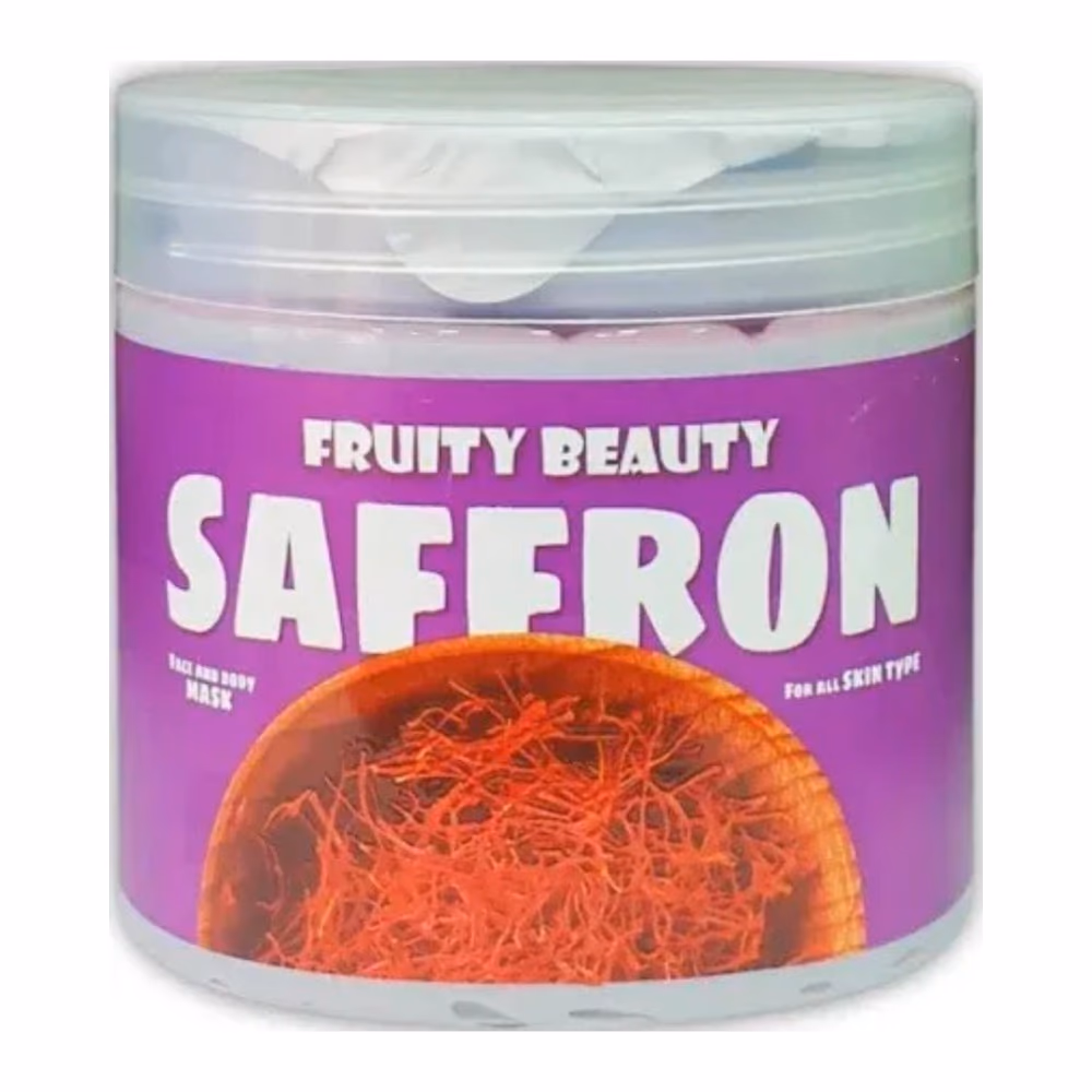 Fruity Beauty Saffron Face & Body Mask 521ml