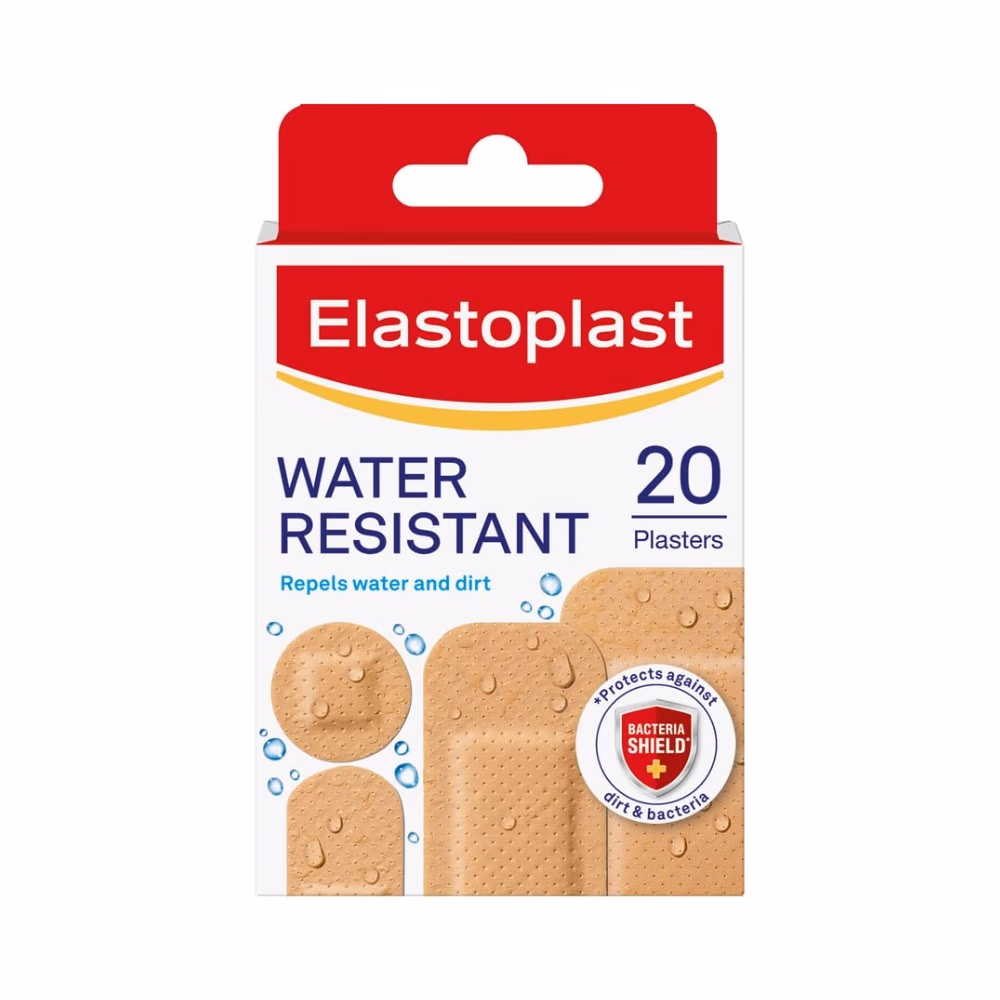 Elastoplast Water Resistant Plasters - 20s