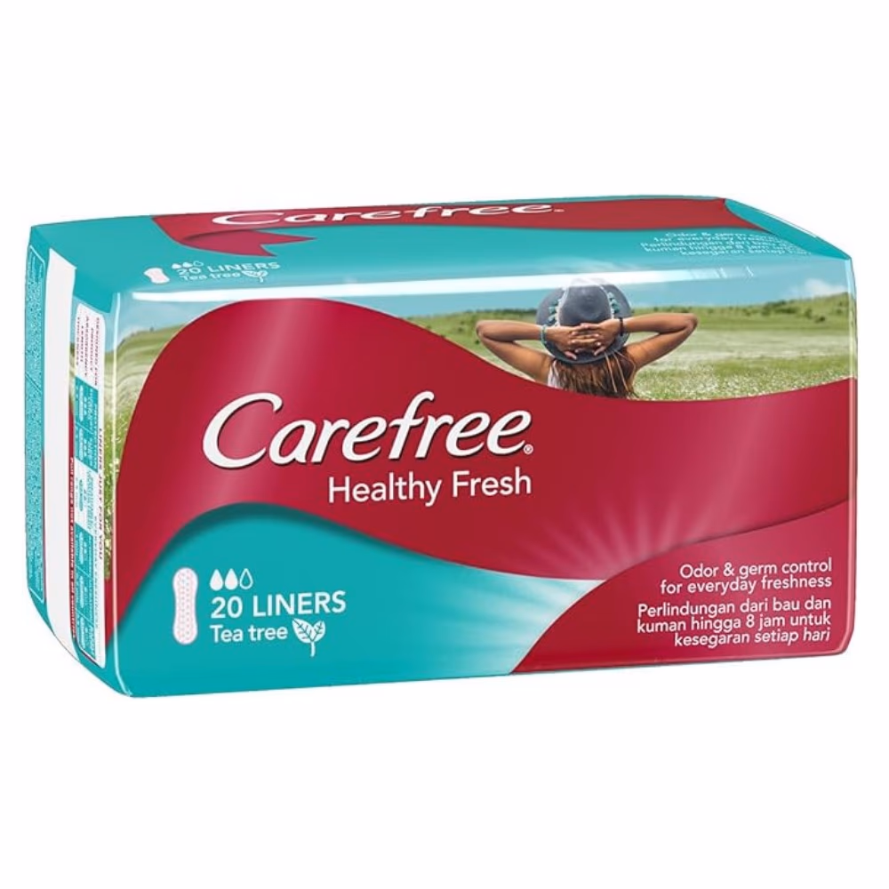 Carefree Healthy Fresh Tea Tree Liner 20s
