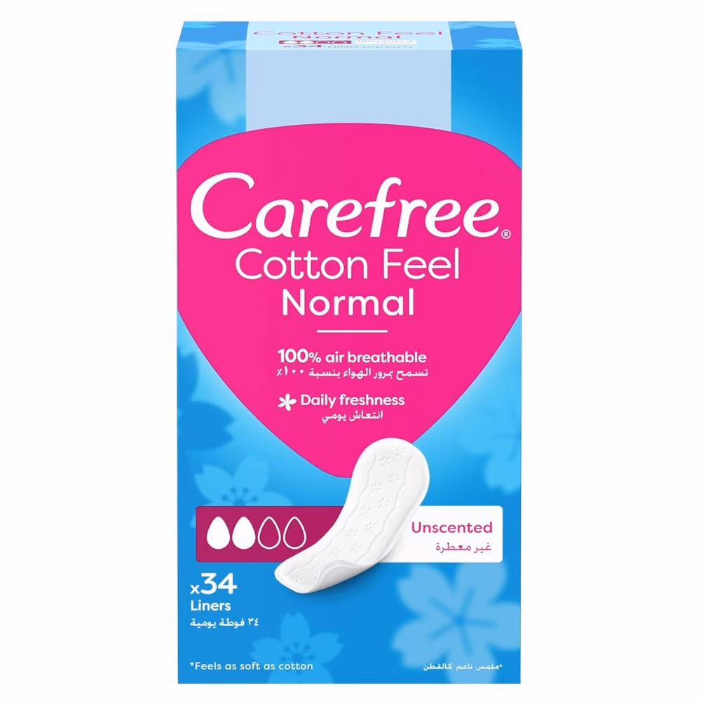 Carefree Normal Liners Unscented 34s 1
