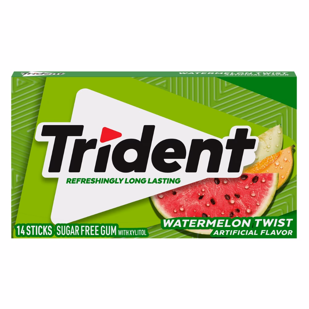 Trident Chewing Gum Watermelon Twist 14s  1