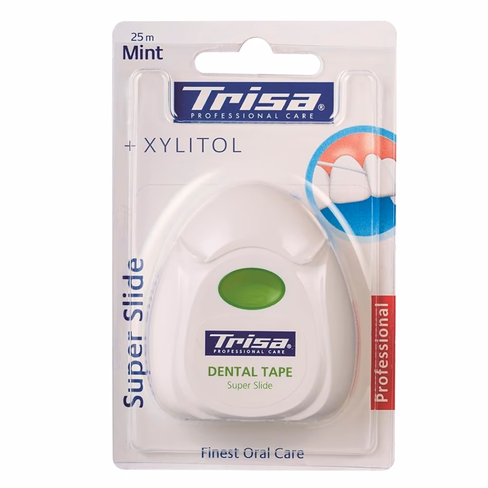 Trisa Dental Floss Tape Mint  1