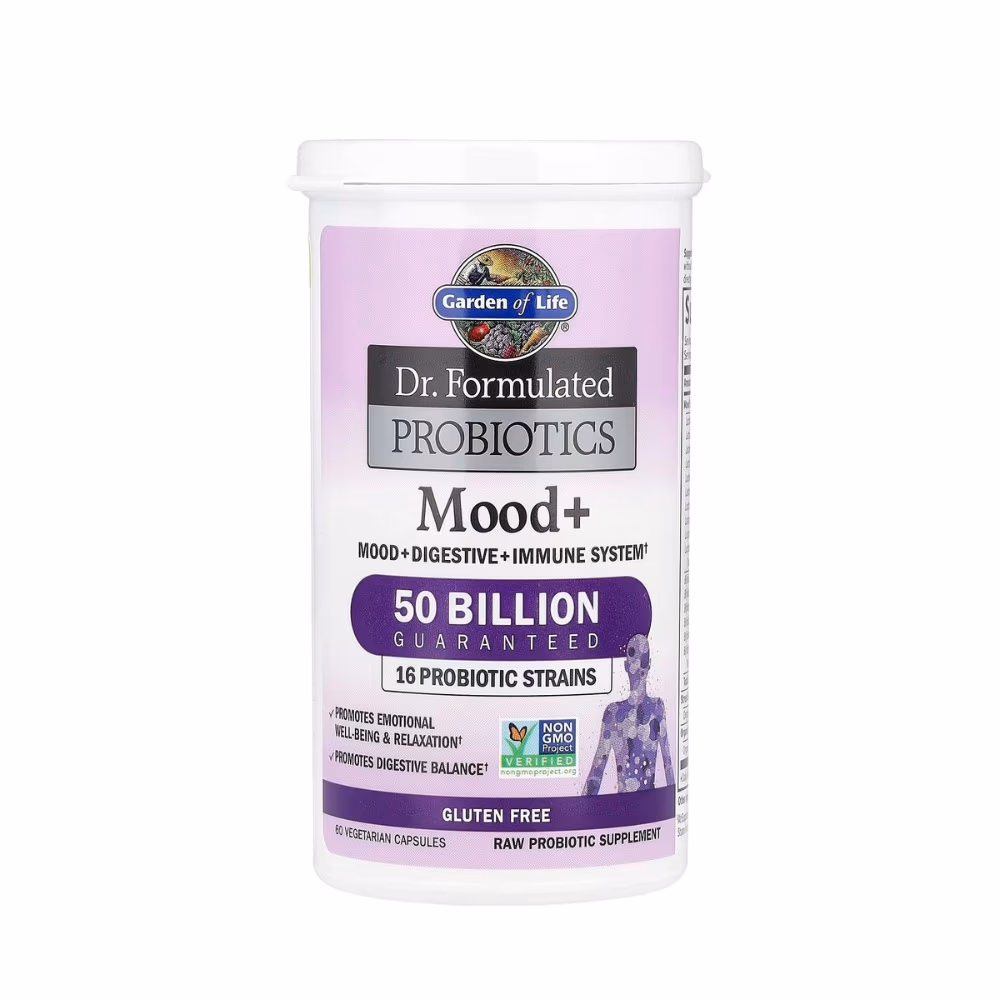 Garden of Life Dr. Formulated Probiotics Mood+ 50 Billion - 60 Veg Capsules