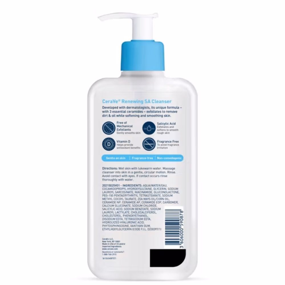 CeraVe Renewing SA Cleanser 355ml 4