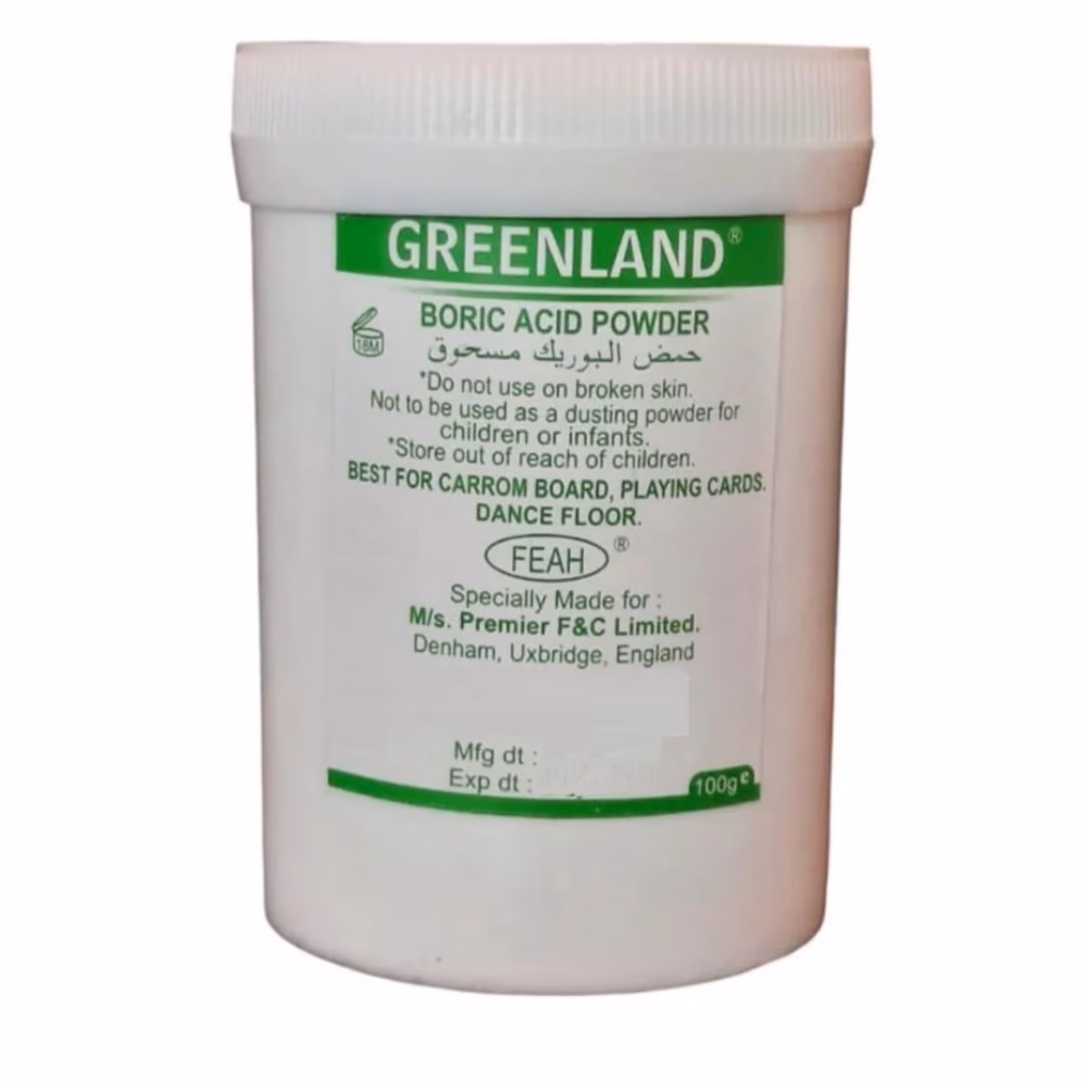 Greenland Boric Acid Powder 100g
