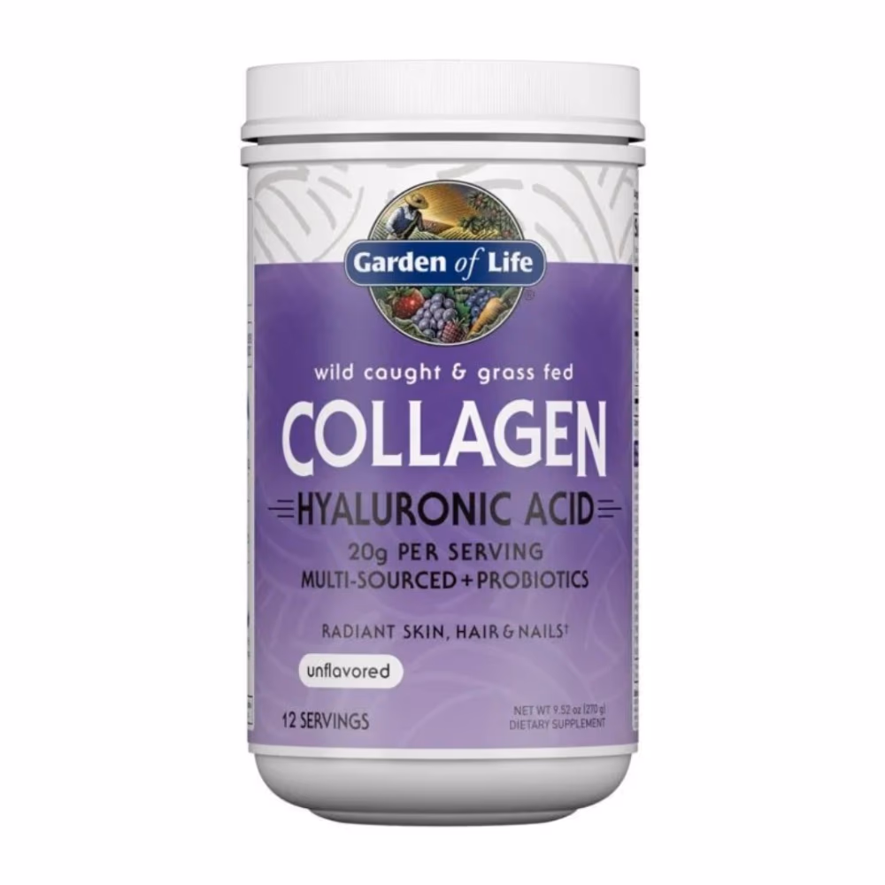 Garden of Life Collagen Hyaluronic Acid 270g Unflavored