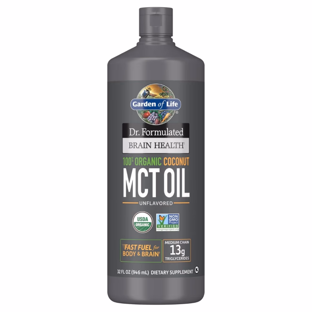 Garden of Life Dr. Formulated Brain Health Organic Coconut MCT Oil