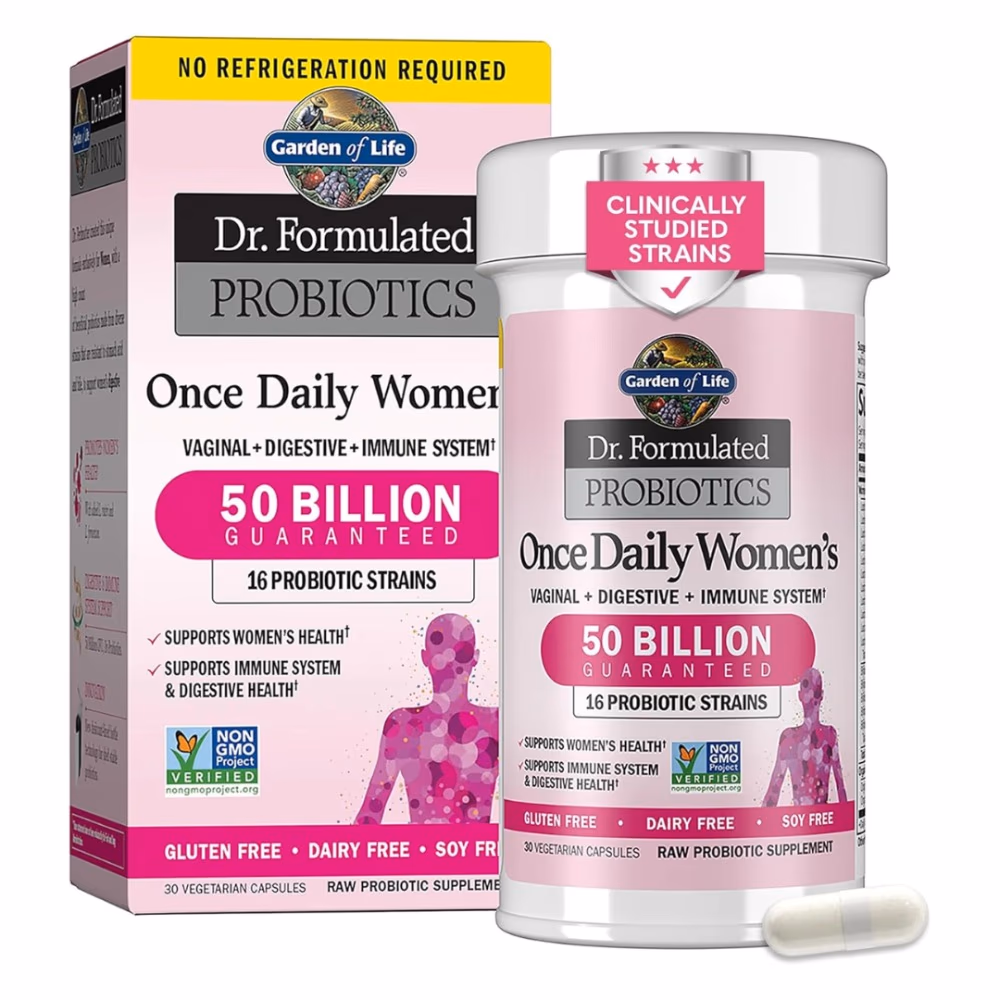 Garden of Life Dr. Formulated Probiotics Once Daily Women 50 Billion 30  1