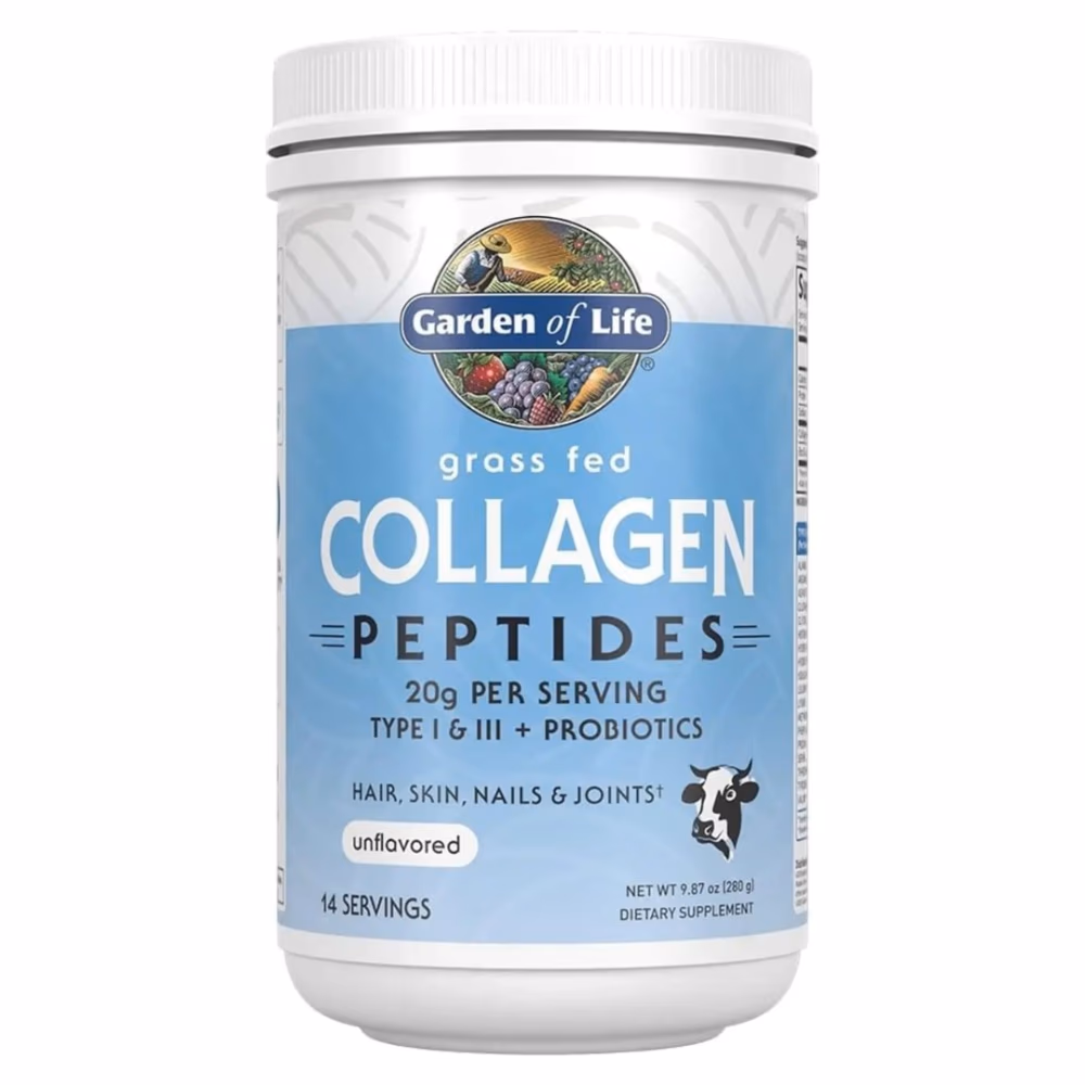 Garden of Life Grass Fed Collagen Peptides 280g Unflavored