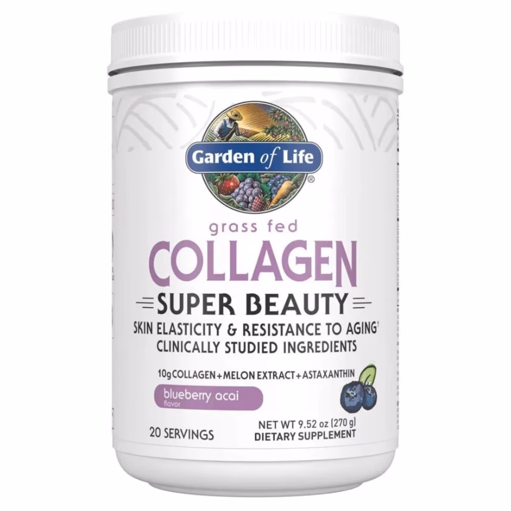 Garden of Life GF Collagen Super Beauty 270g Blueberry Acai 1