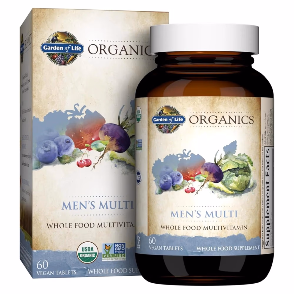 Garden of Life MyKind Organic Men’s Multi 60 Veg Tabs