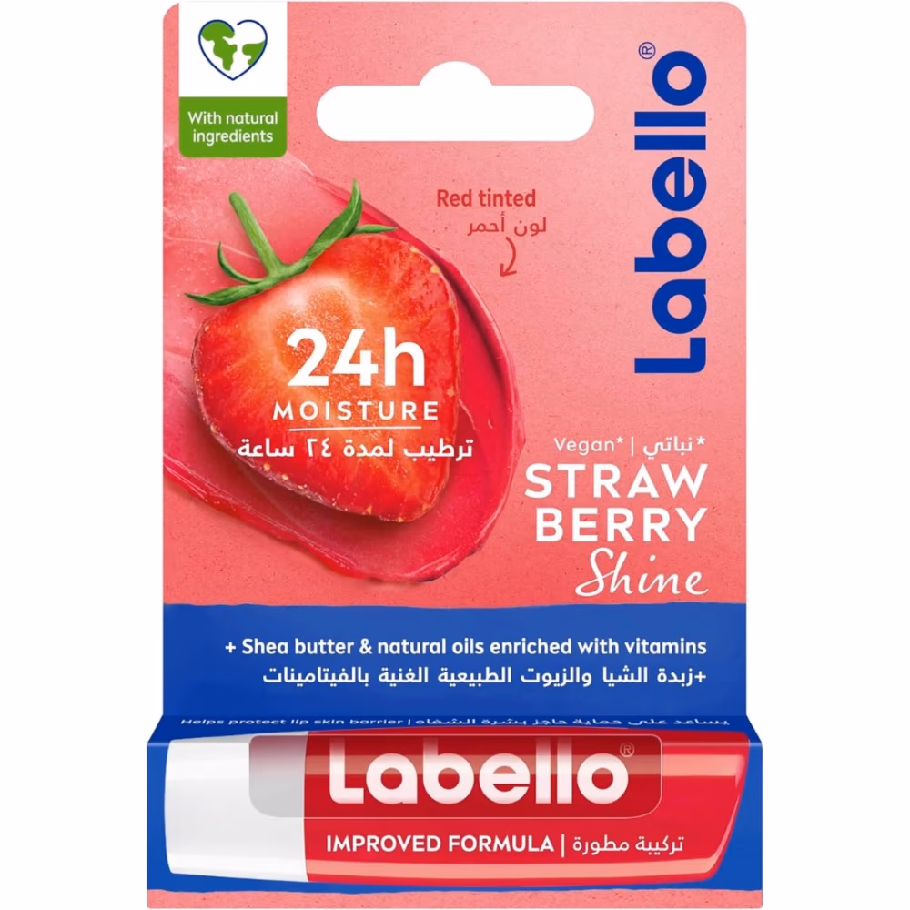 Labello Lip Strawberry Shine 4.8gm 1