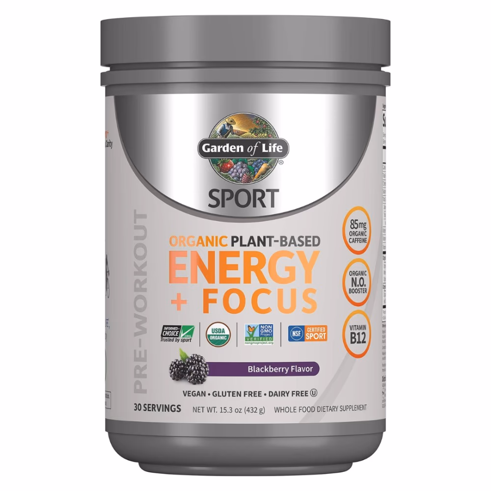 Garden of Life Organic Plant Energy Focus 432g Blackberry 1