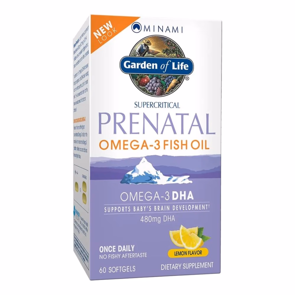 Garden of Life Prenatal Omega-3 Fish Oil Softgels 60s