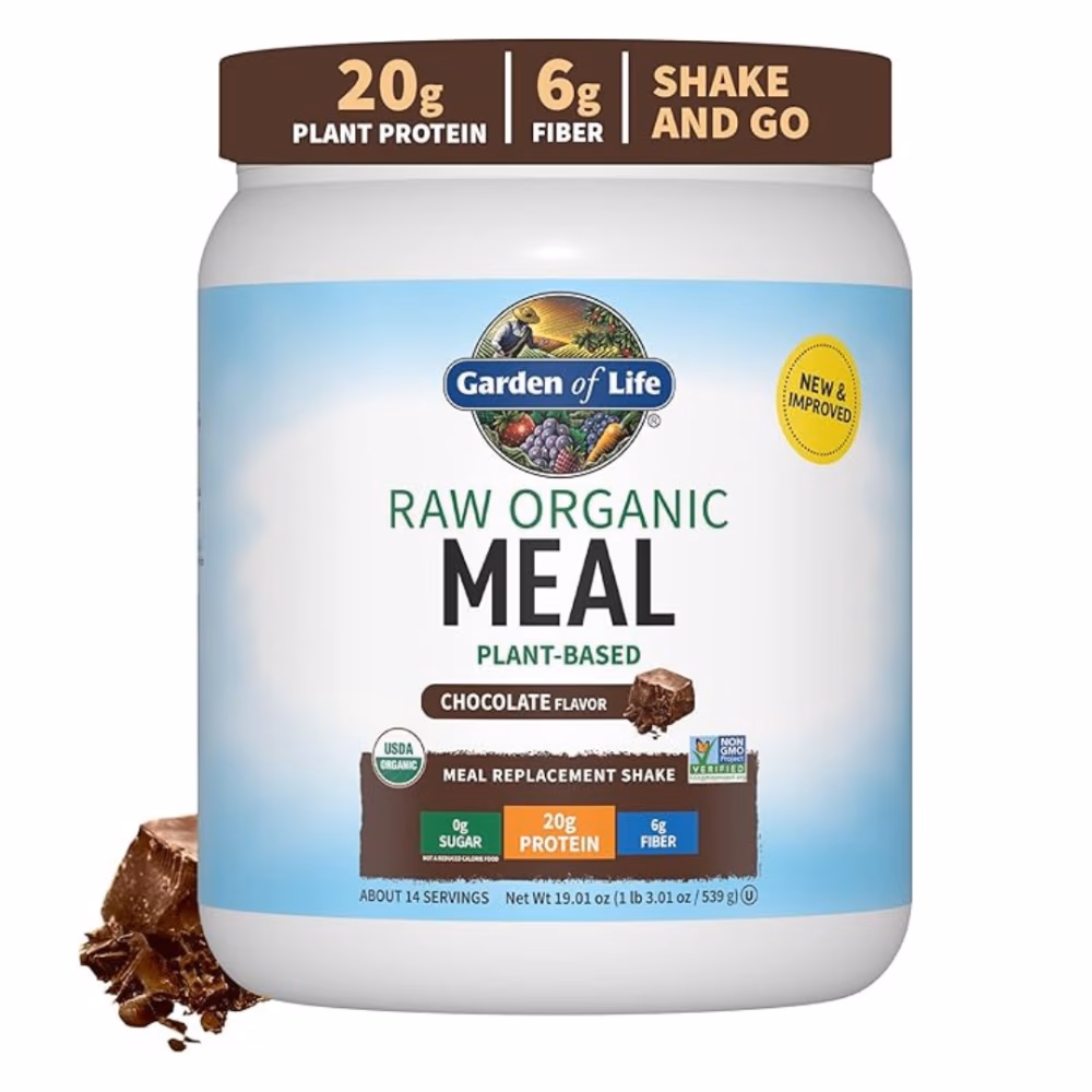 Garden of Life Raw Organic Meal Replacement 1lb - Chocolate 1