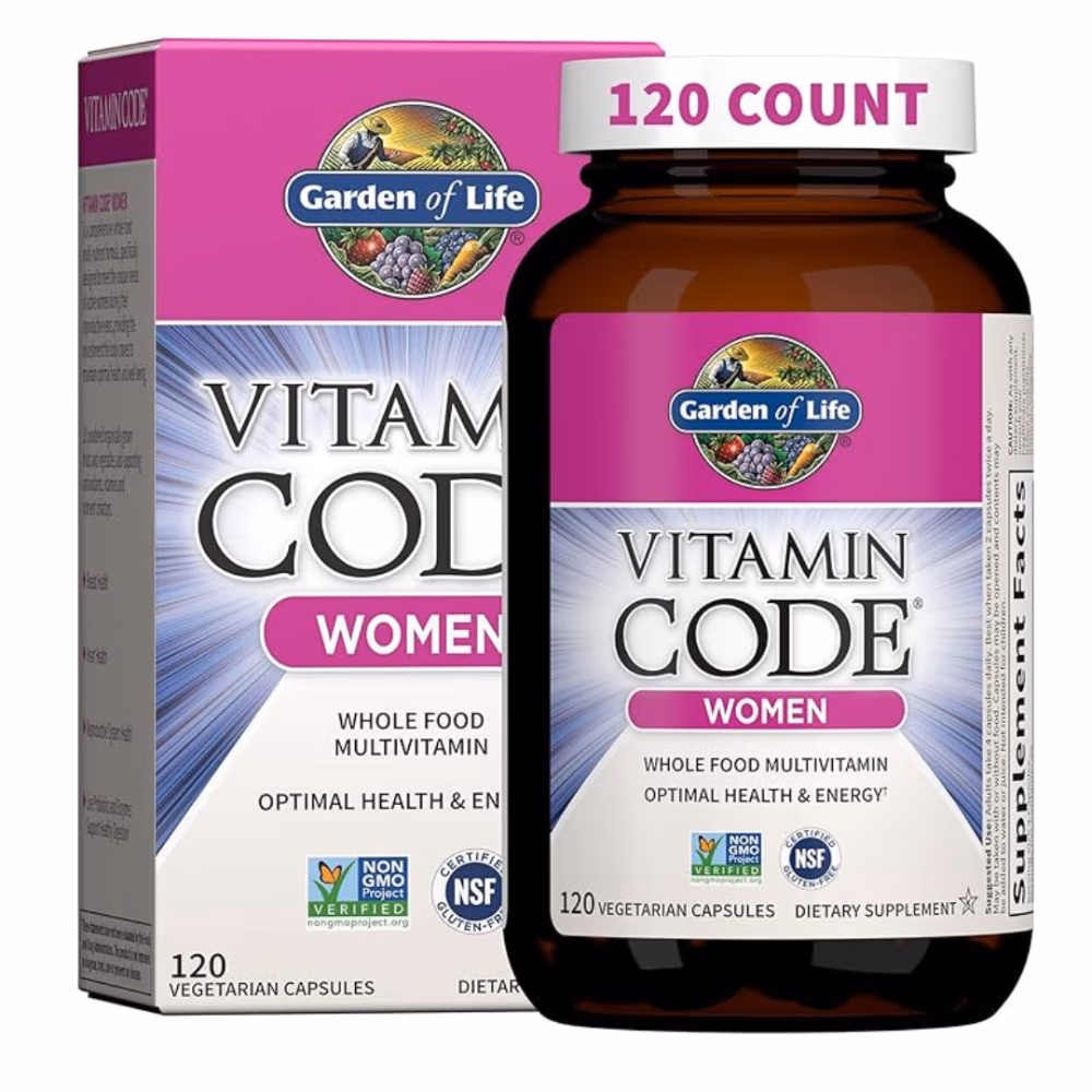Garden of Life Vitamin Code Women 120 Vegetarian Capsules 1