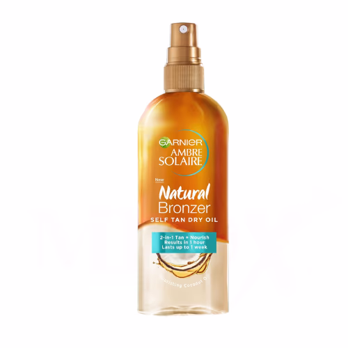 Garnier Natural Bronzer Self Tan Dry Oil 150ml 1