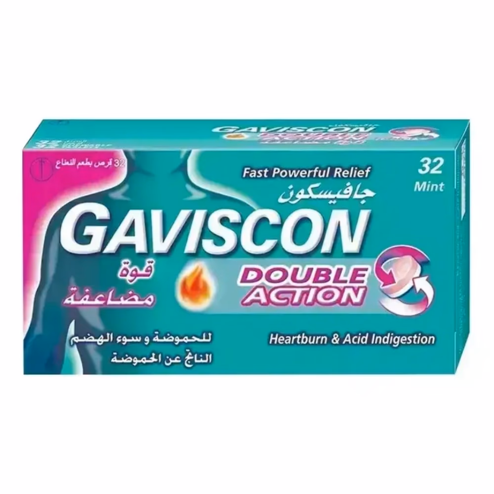 Gaviscon Double Action Mint - 32 Tablets