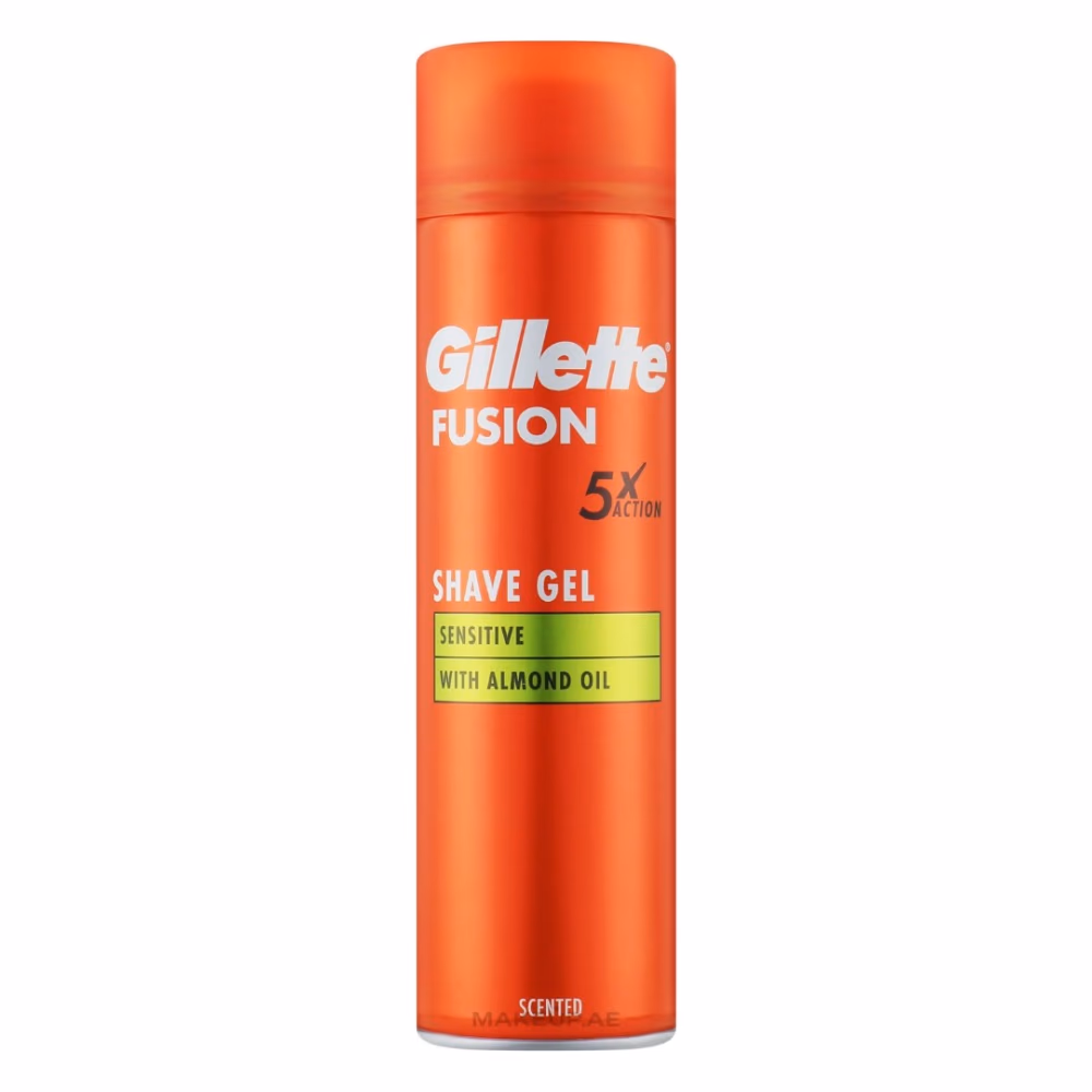 Gillette Fusion Sensitive Almond Oil Shave Gel 75ML