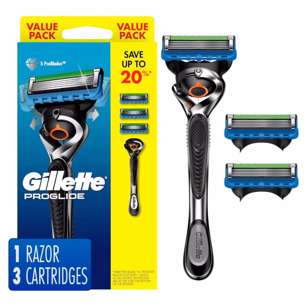 Gillette ProGlide Razor + Cartridges 3