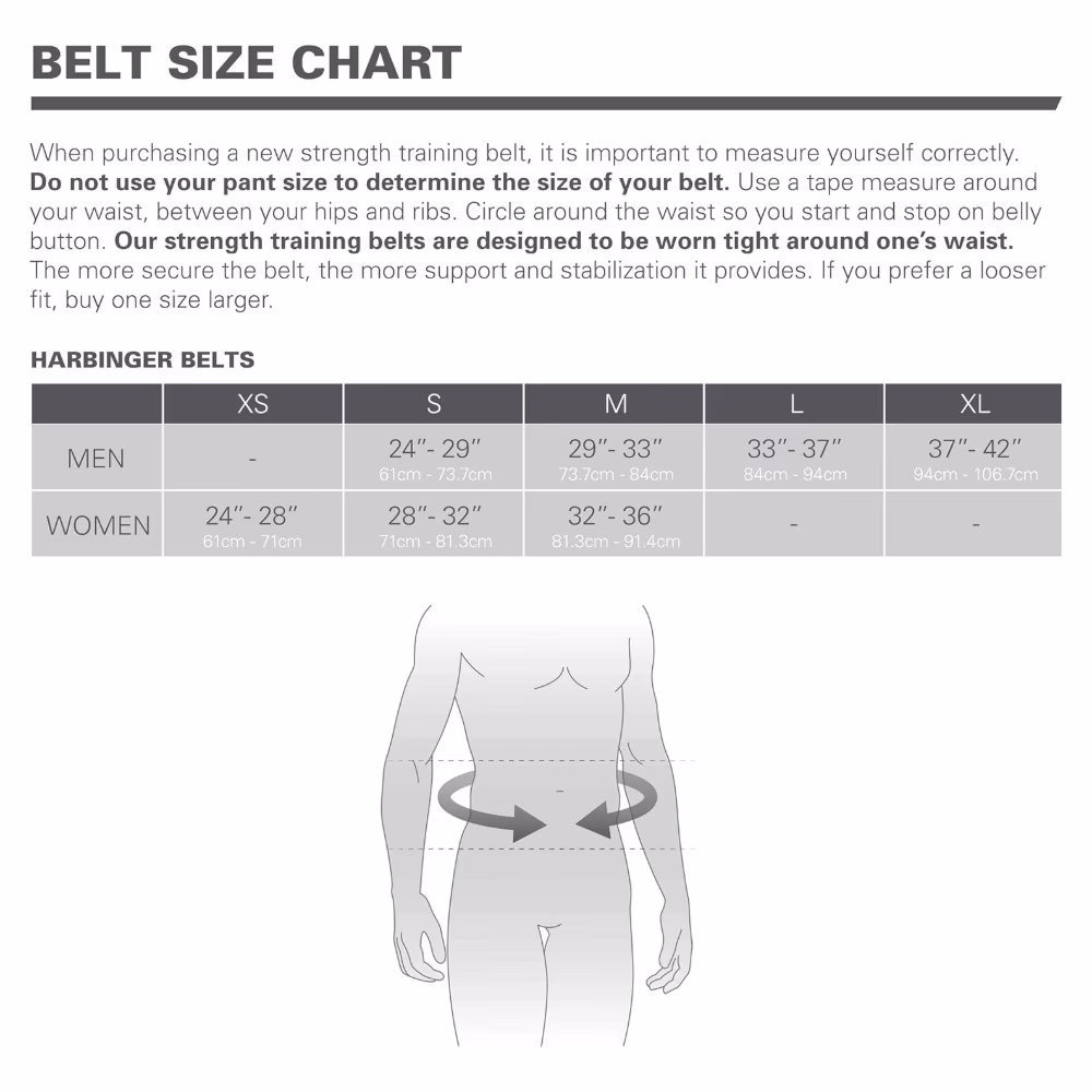 Harbinger 4" Nylon Weightlifting Belt for Women – Size Small 2