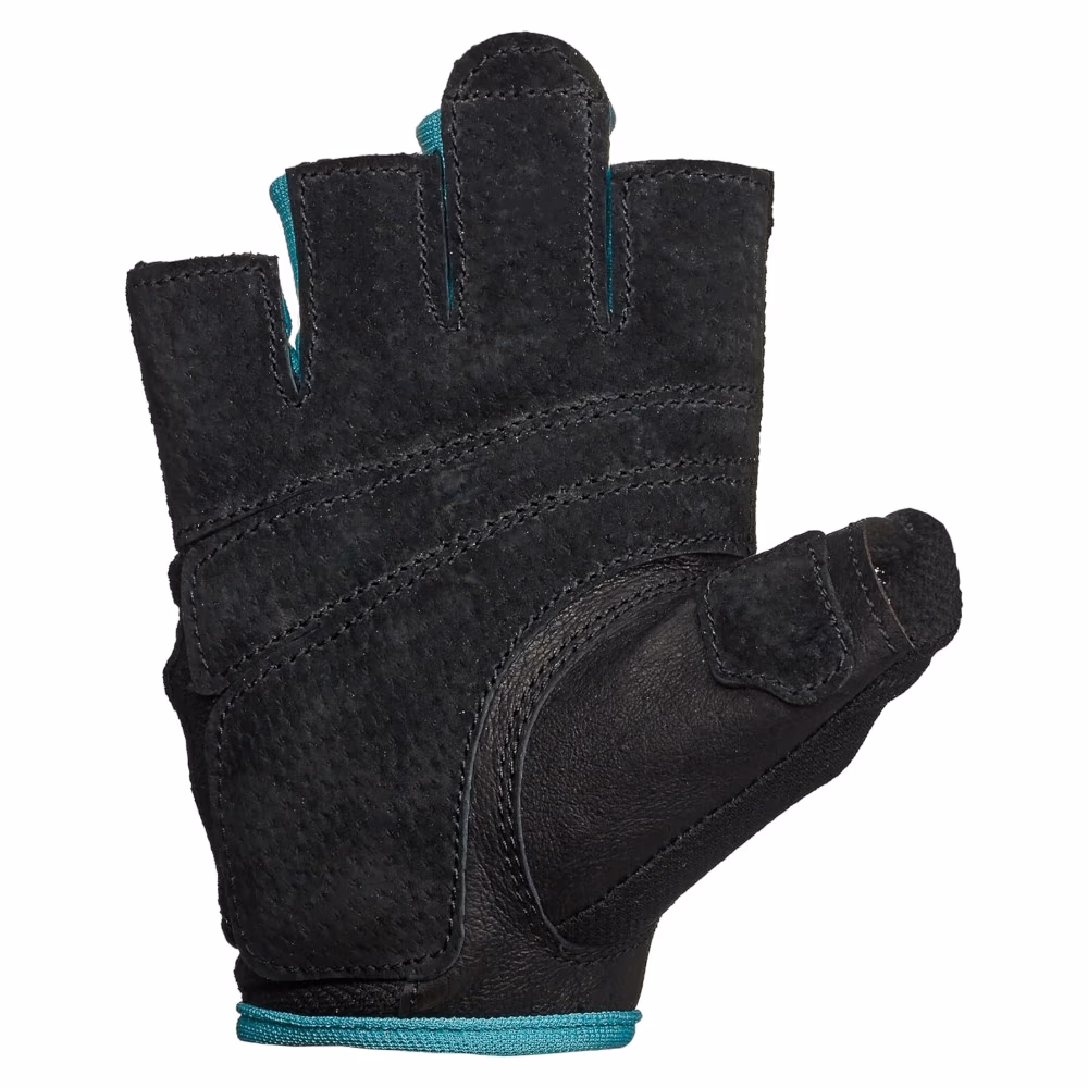 Harbinger Power Gloves for Women – Blue (Size S) | Padded Weightlifting Gloves for Grip, Comfort & Hand Protection 2