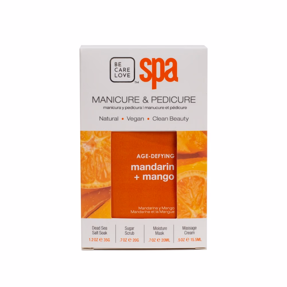 Be Care Love Spa Mandarin + Mango 4-Steps Pack