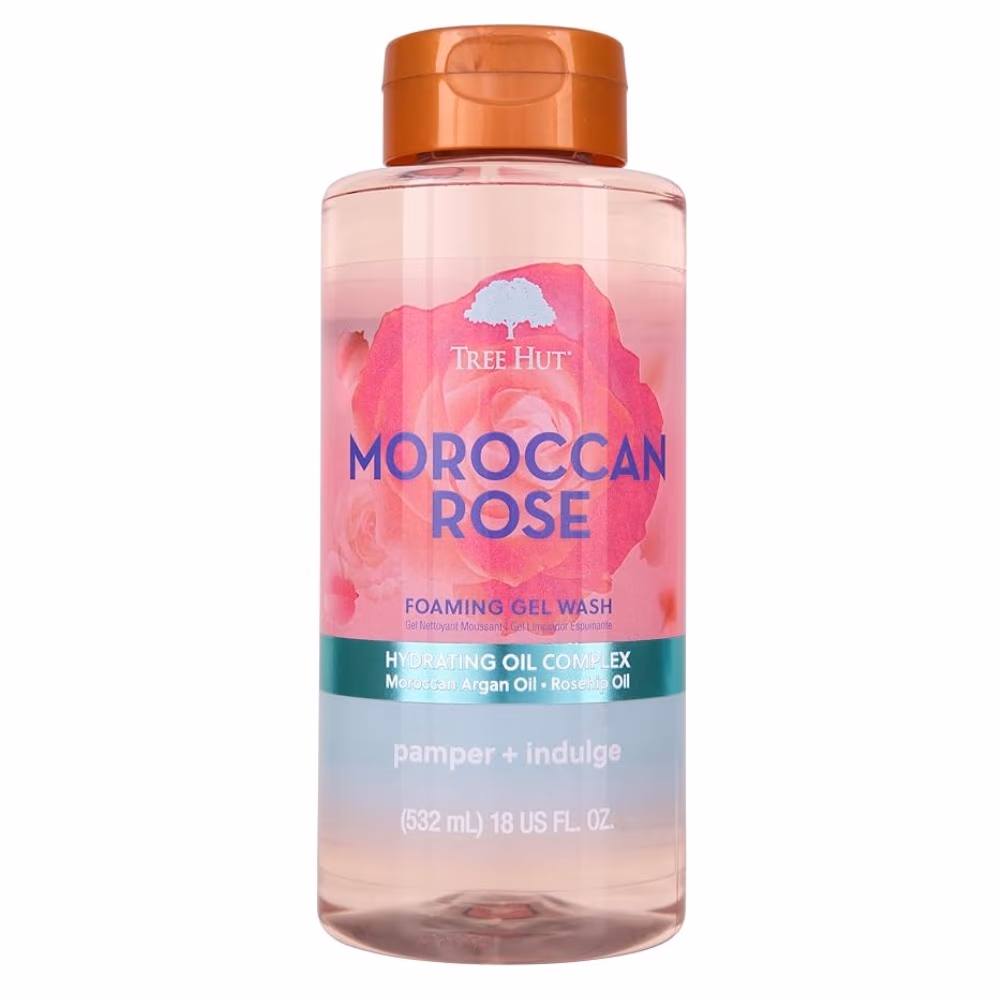 Tree Hut Moroccan Rose Foaming Gel Wash 532ml  1