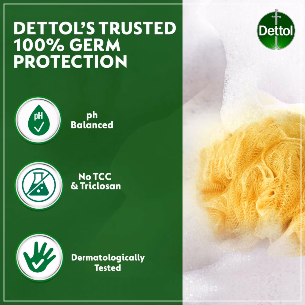 Dettol Sensitive Body Wash 250ml 4