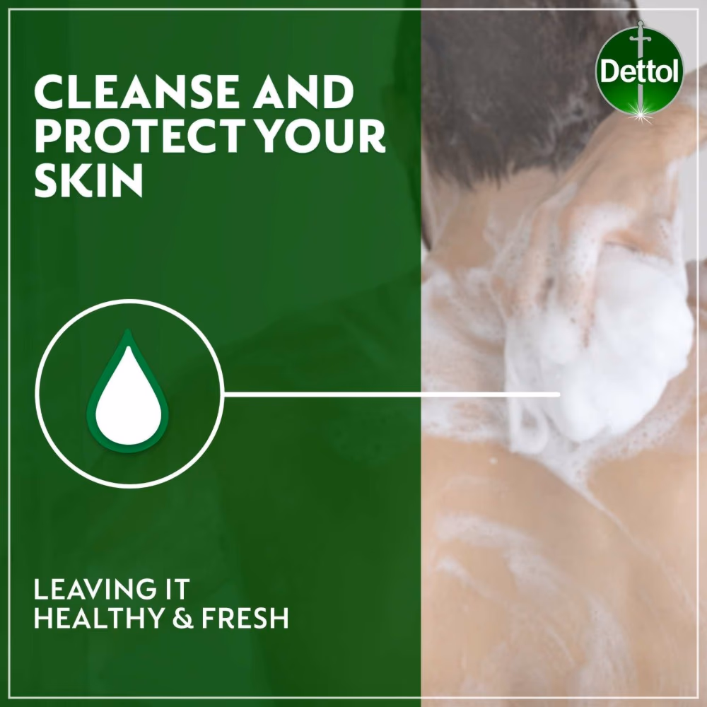 Dettol Sensitive Body Wash 250ml 5