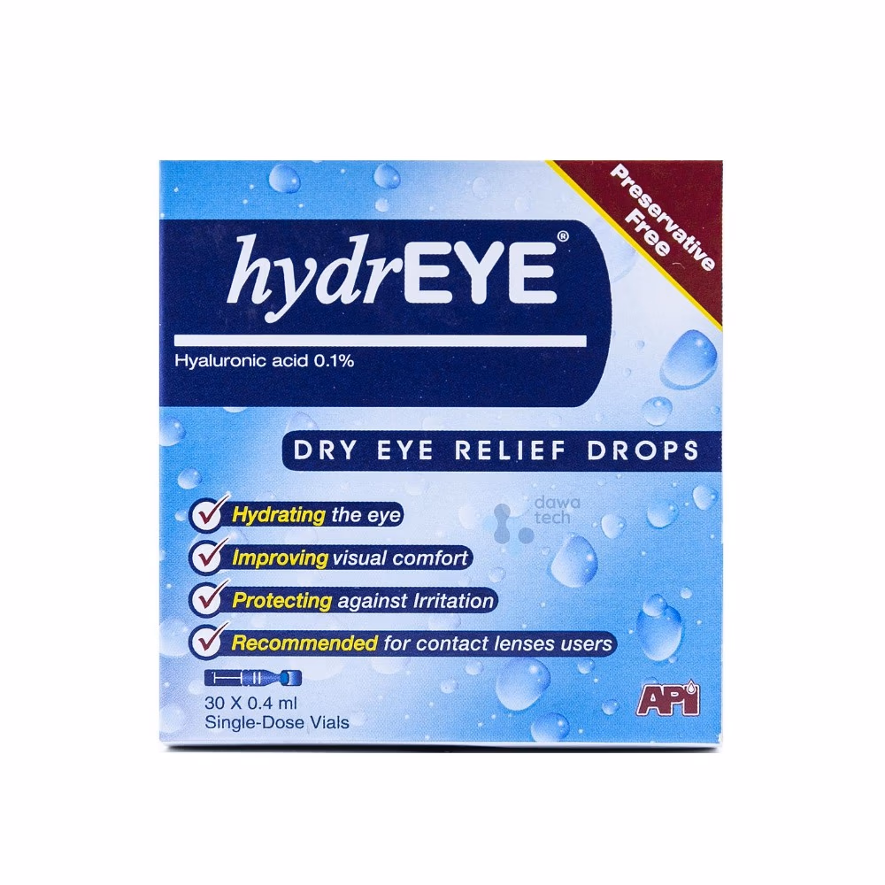 Hydreye Drops 0.4 ml x 30 Single-Dose Vials