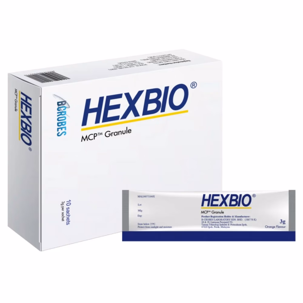 Hexbio Granules Sachets 10's 1