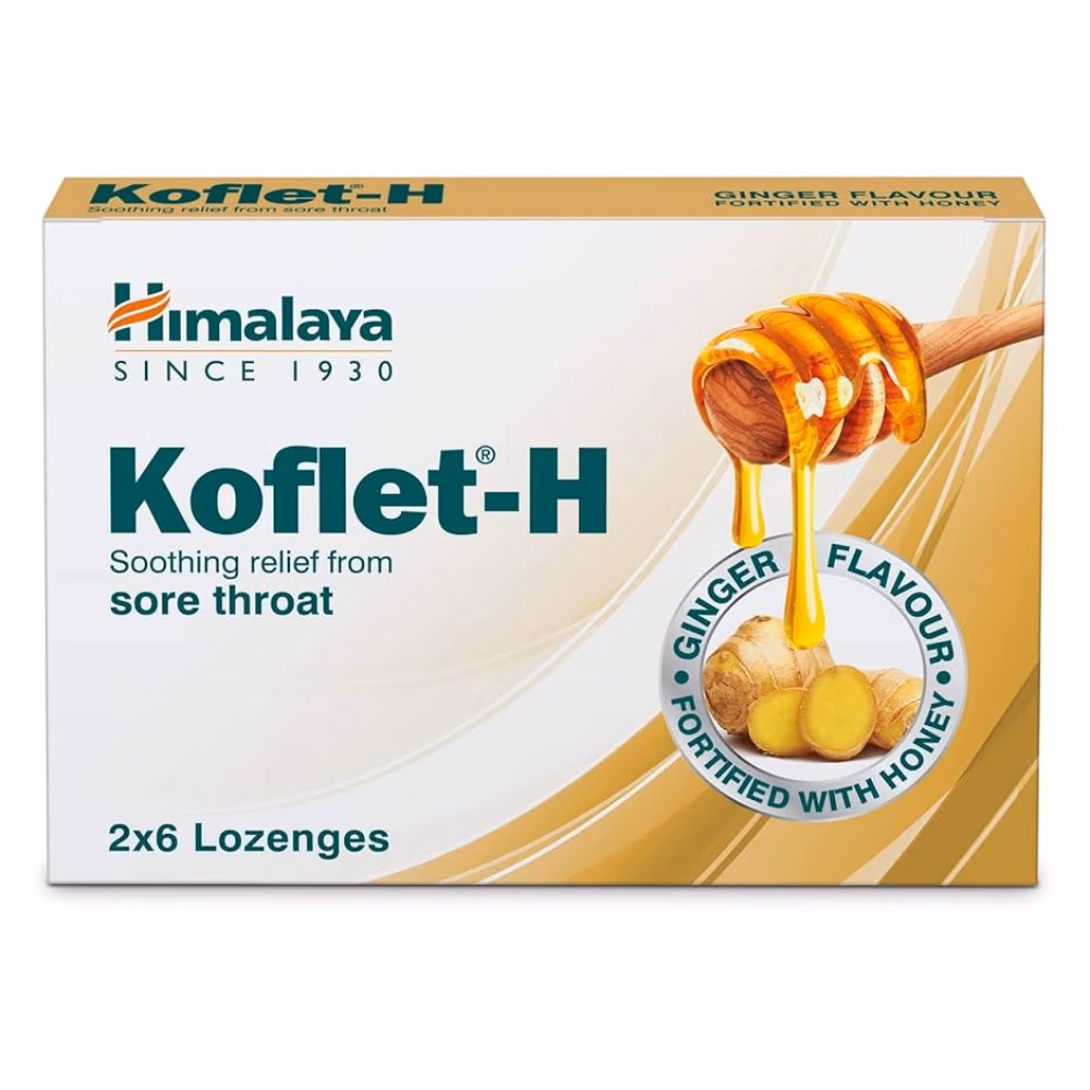 Himalaya Koflet-H Ginger Lozenges 12s