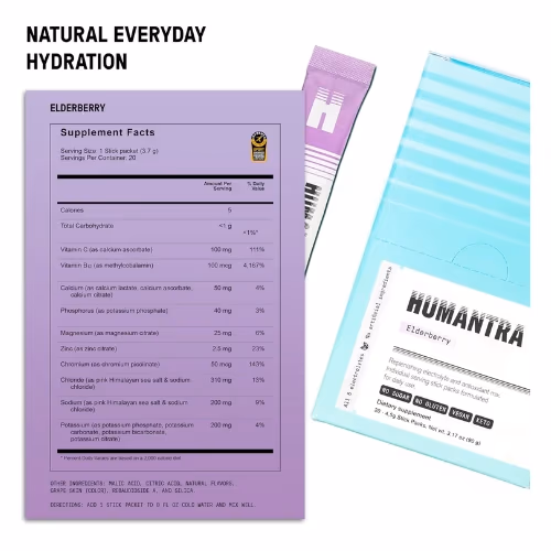 Humantra Electrolyte - Berry Pomegranate Flavor(20x4.5g Sachets) 2
