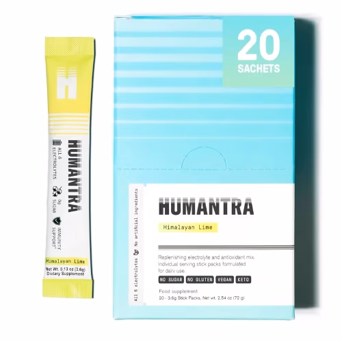 Humantra Electrolyte - Himalayan Lime Flavor(20x4.5g Sachets)