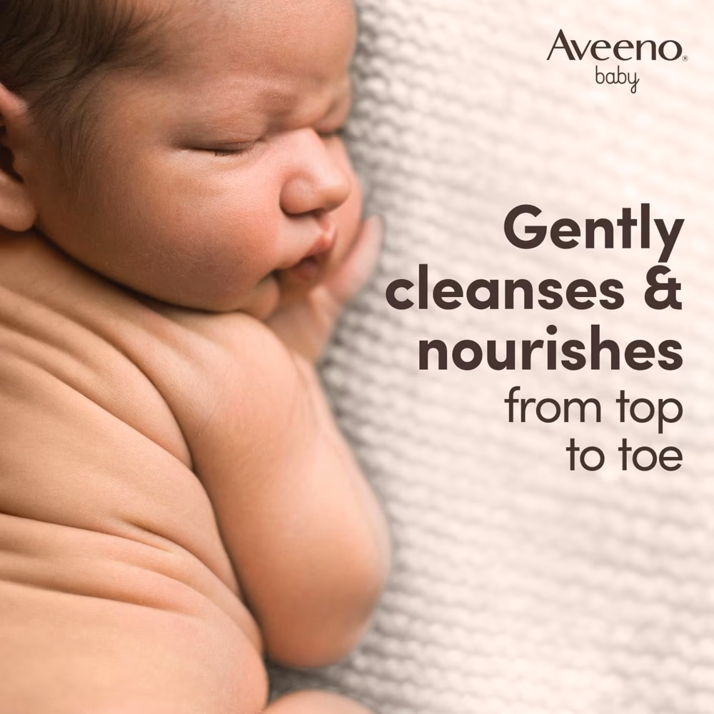 Aveeno Baby Hair & Body Wash 250ml 2
