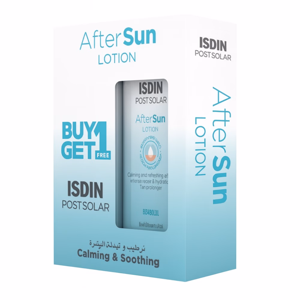 ISDIN After Sun Lotion – 200ml (1+1 Offer Pack)