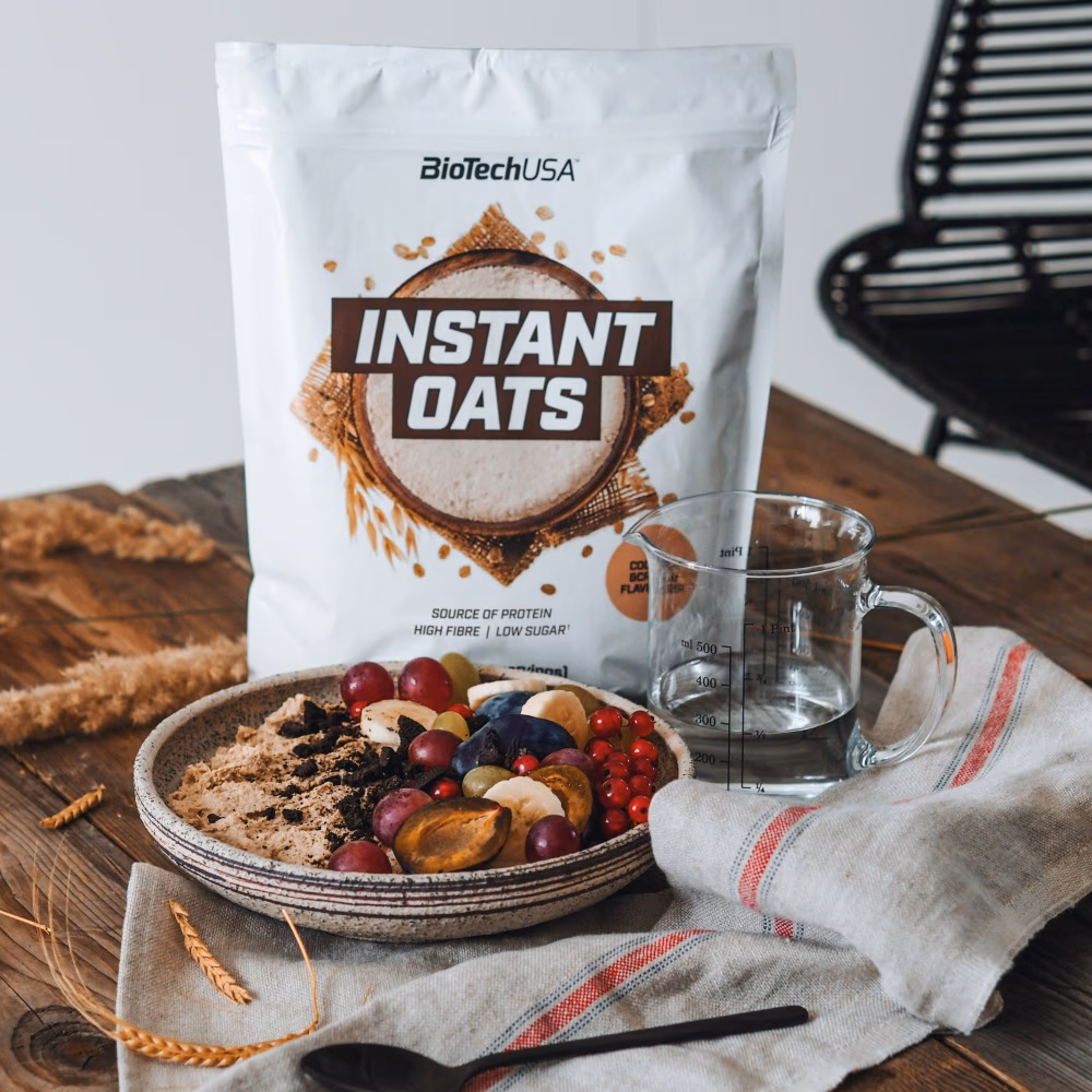 BioTechUSA Instant Oats Chocolate - 1000g 3
