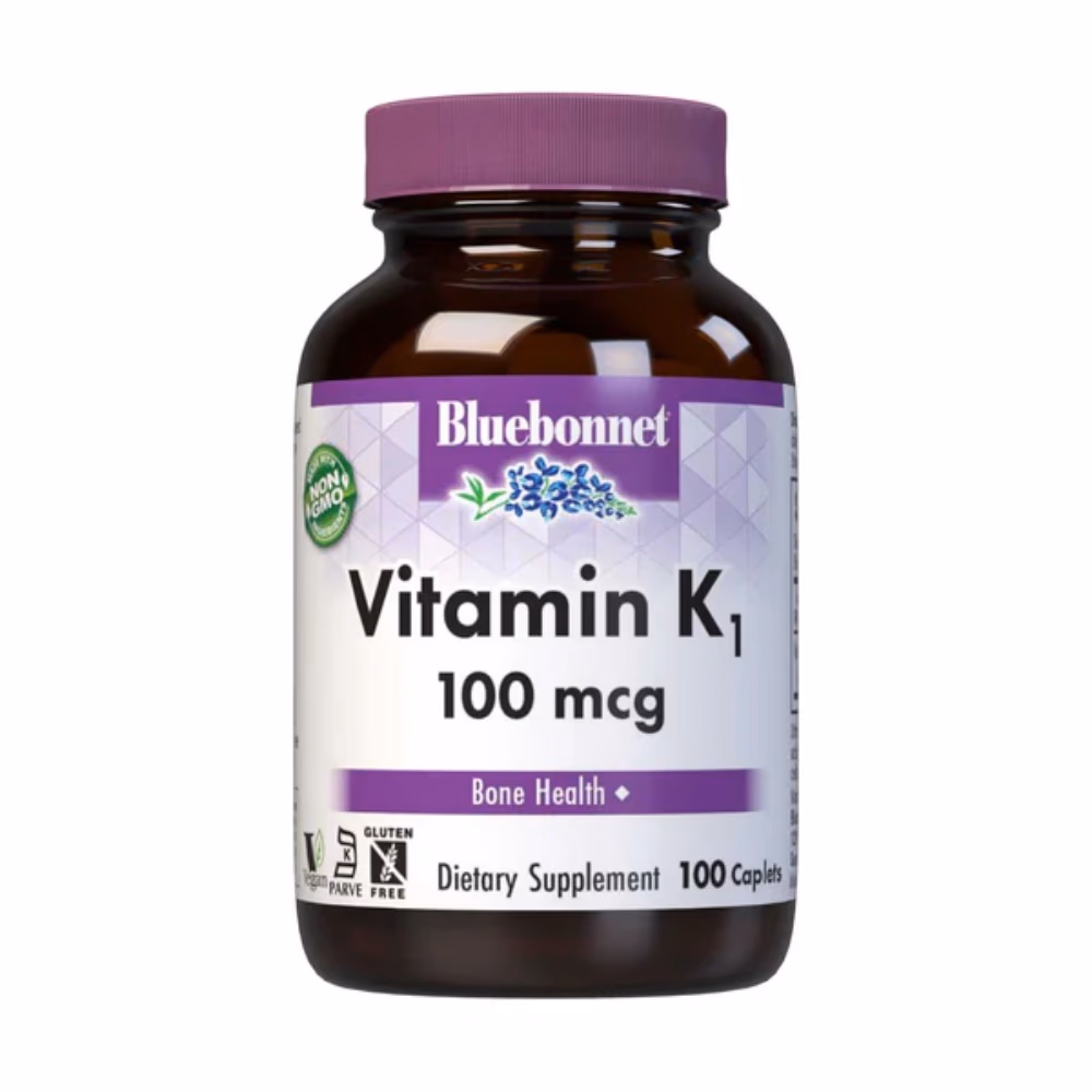 Bluebonnet Vitamin K1 100mcg 100 Caplets 1