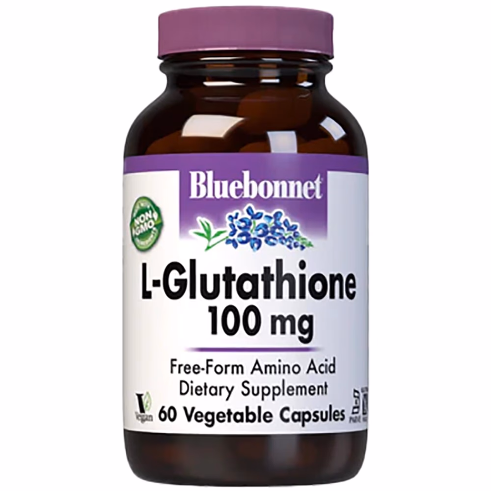 Bluebonnet L Glutathione 100mg 60s