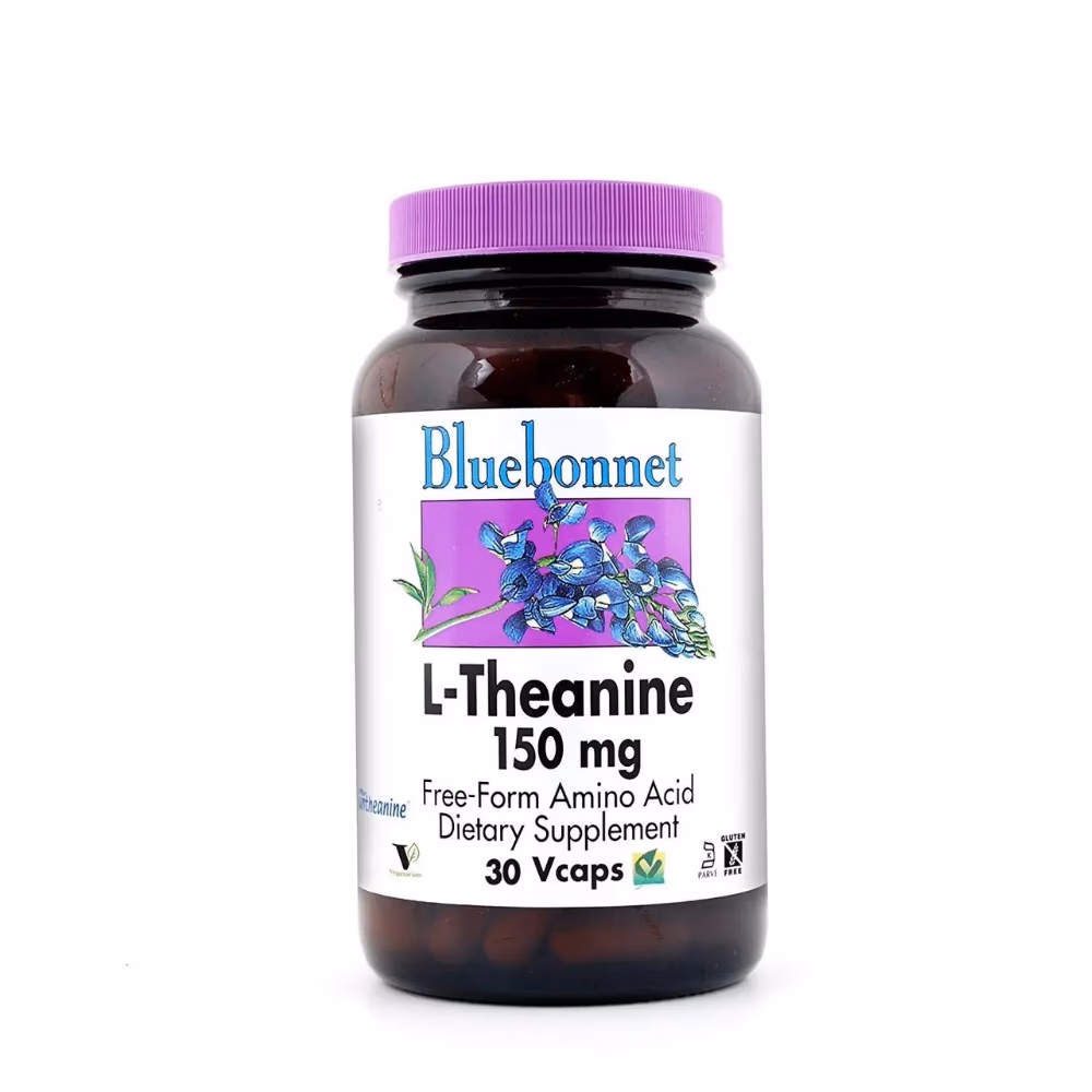 Bluebonnet L Theanine 150mg 30 Veg Capsules 1