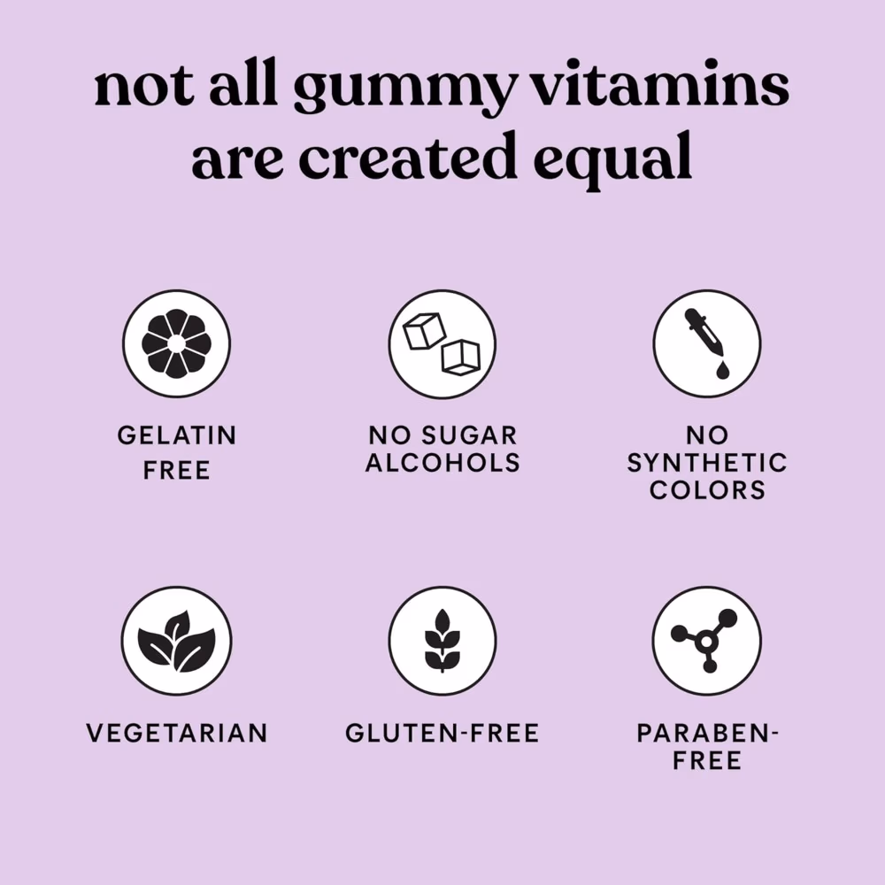Lemme Purr Vaginal Probiotic Gummies – 60 Gummies | Feminine Health Supplement with Probiotics & Cranberry 3