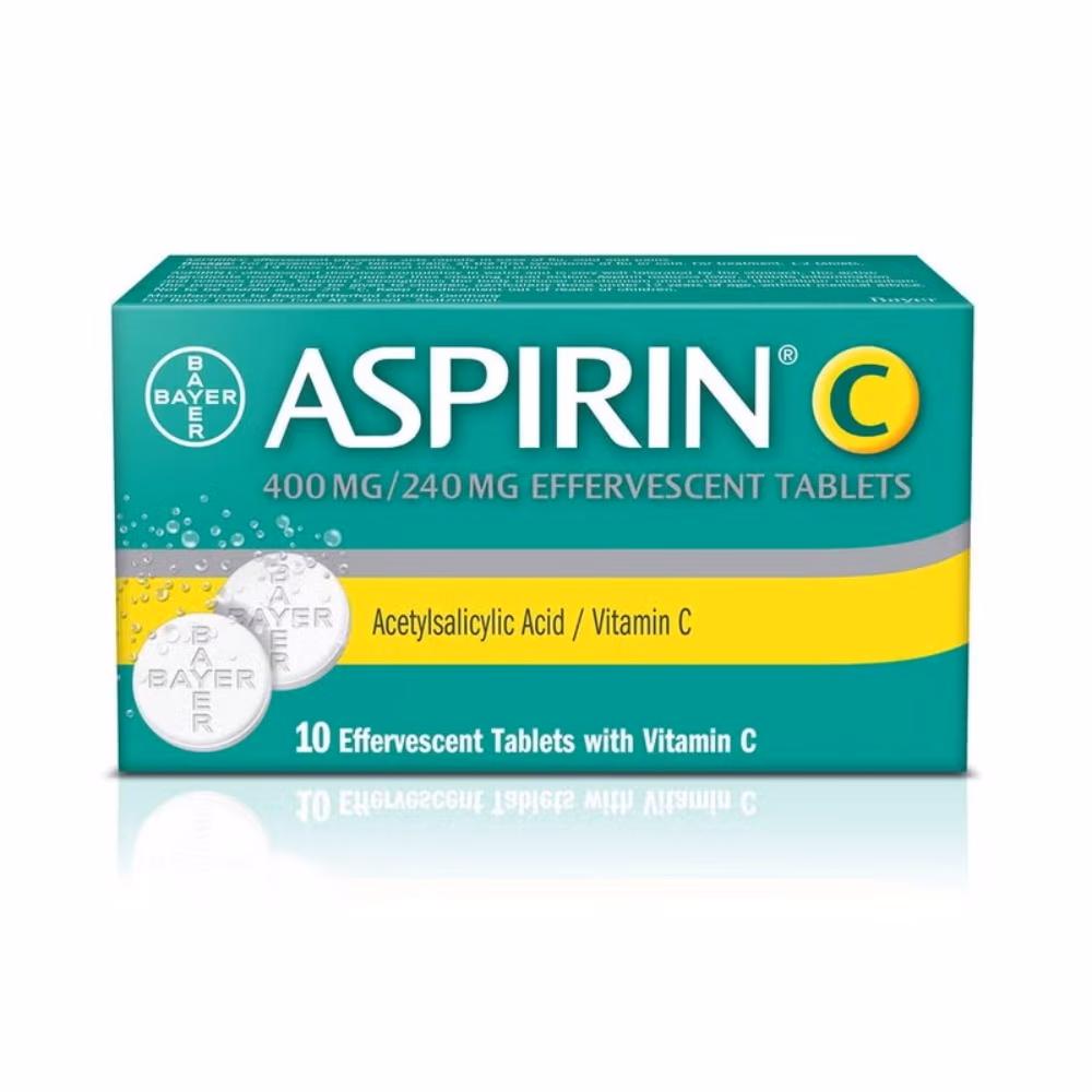 Aspirin C 10 Effervescent Tablets