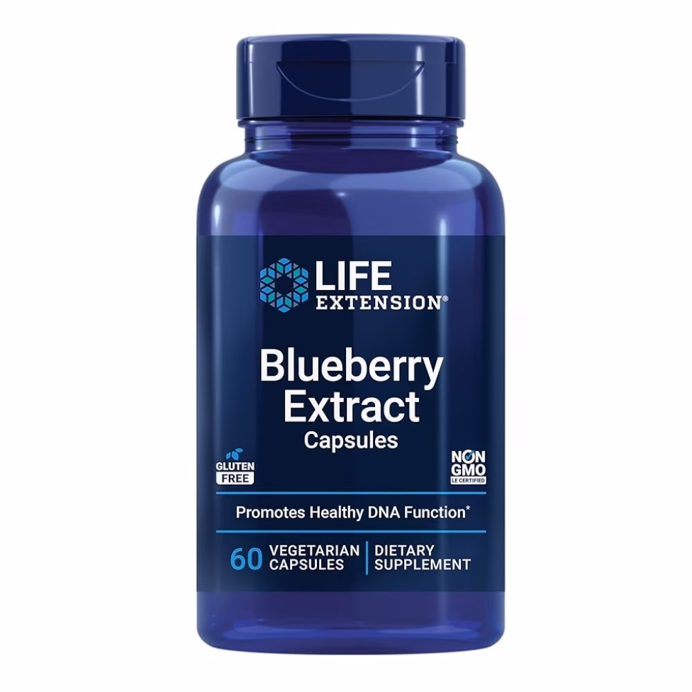 Life Extension Blueberry Extract Capsules - 60 Capsules