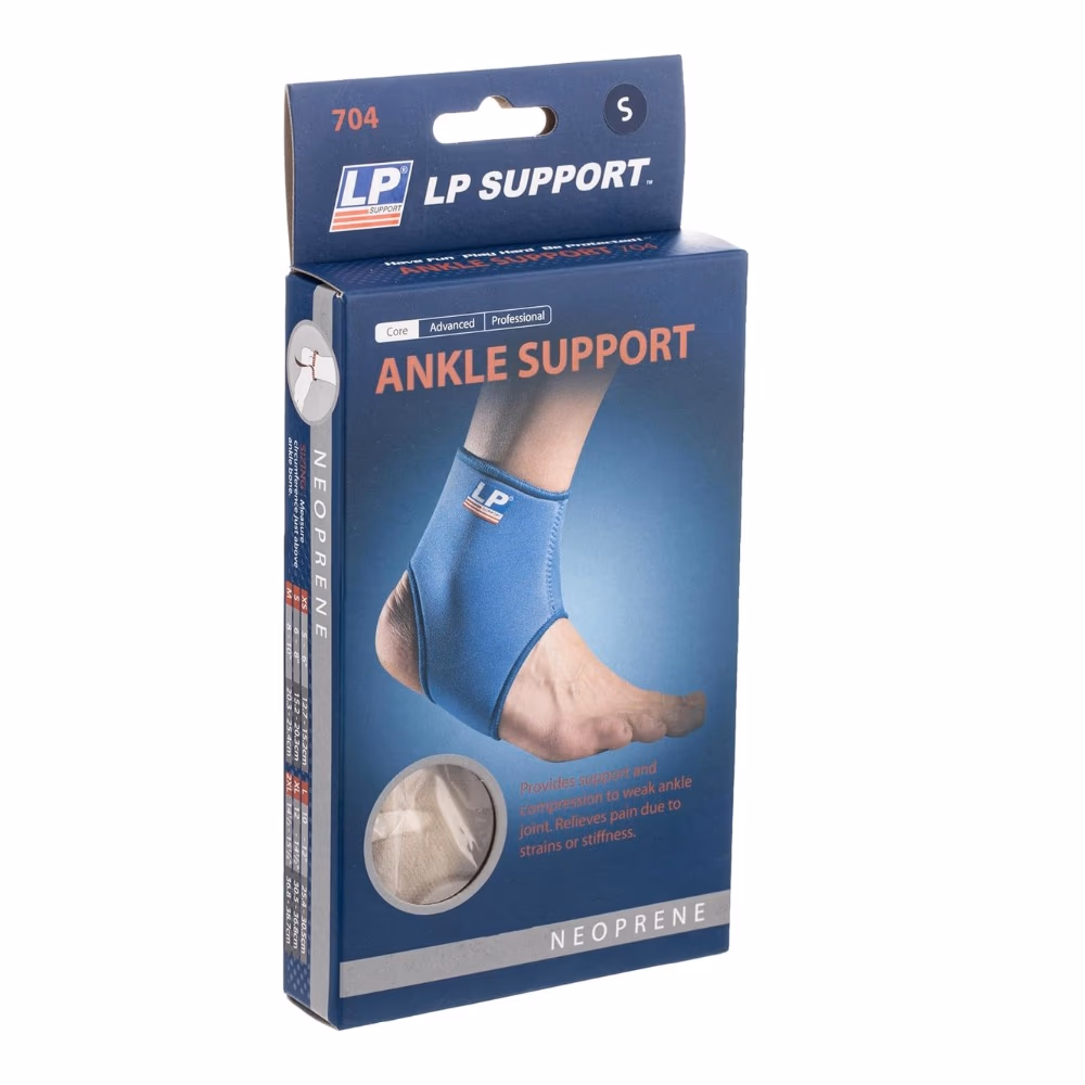 LP 704 Ankle Support Small | Secure Fit & Pain Relief for Ankle Injuries & Active Motion
