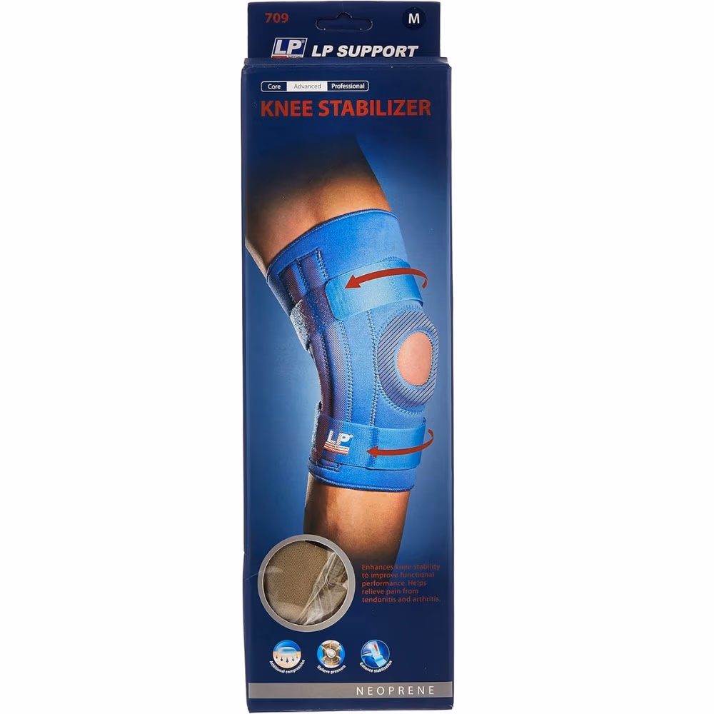 LP 709 Knee Stabilizer Medium | Advanced Support & Stability for Knee Injuries & Active Recovery