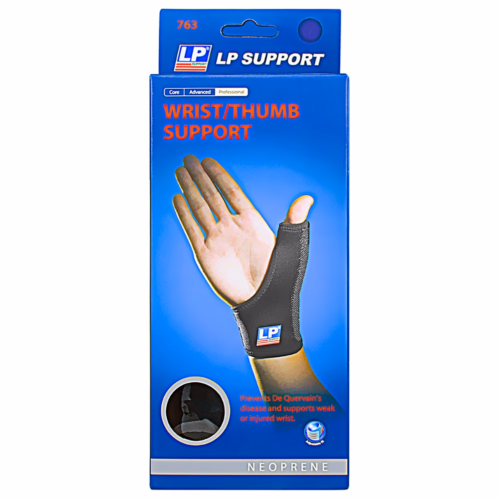 LP 763 Wrist and Thumb Support – Medium Size for Comfort, Protection & Healing 1