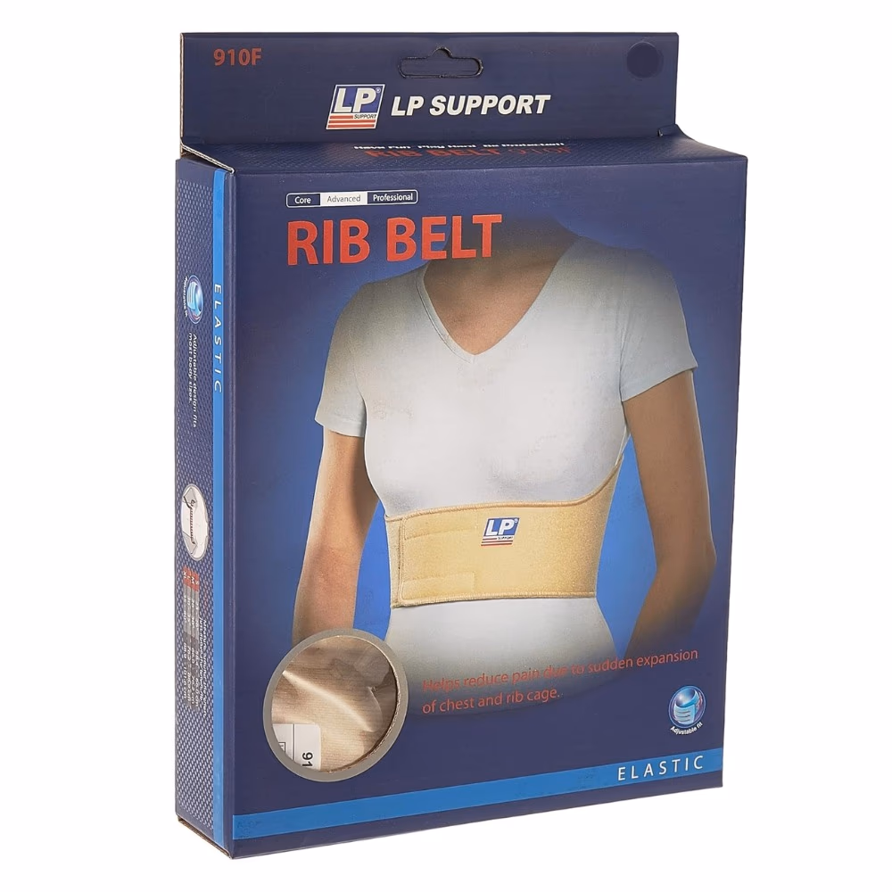 LP 910F Female Rib Belt Tan Medium