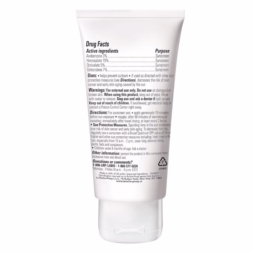 LRP Anthelios Clear Skin Sunscreen SPF 60 (50ml)  Oil-Free Sun Protection for Acne-Prone Skin 3