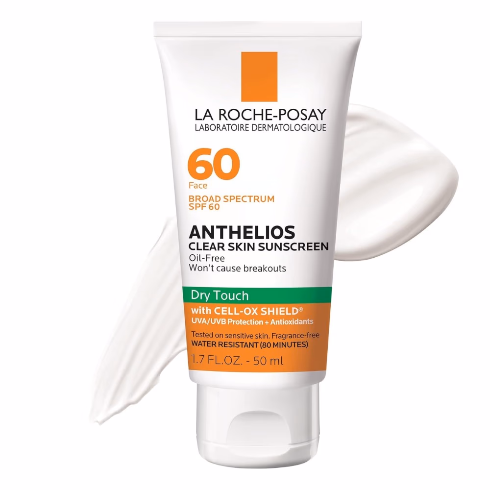 LRP Anthelios Clear Skin Sunscreen SPF 60 (50ml)  Oil-Free Sun Protection for Acne-Prone Skin 1